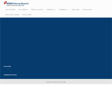 Tablet Screenshot of icicihomesearch.com